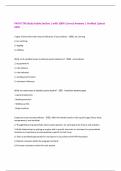 PATH CTRI Study Guide Section 1 with 100&percnt; Correct Answers &vert; Verified &vert;Latest  2025 