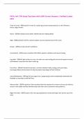 PATH&comma; Intl&period; CTRI Study Tips Exam with 100&percnt; Correct Answers &vert; Verified &vert;Latest  2025