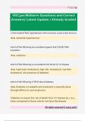 HSC300 Midterm Questions and Correct  Answers&sol; Latest Update &sol; Already Graded 