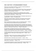 D351 SECTION 1 HR MANAGEMENT ROLES