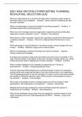 D351 WGU SECTION 2 FORECASTING&comma; PLANNING&comma; RECRUITING&comma; SELECTION QUIZ