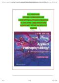 Applied Pathophysiology A Conceptual Approach 4th Edition by Judi Test Bank covering All chapters&period; Answers are provided