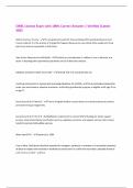 CWEL License Exam with 100&percnt; Correct Answers &vert; Verified &vert;Latest  2025