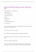 CWEL Test Study Guide with 100&percnt; Correct Answers &vert; Verified &vert;Latest  2025