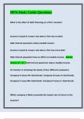 D076 Study Guide Questions With Correct Solutions