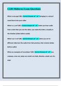 C228 Midterm Exam Questions And Correct Complete Answers &vert; Expert Tested