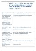 Exam &lpar;elaborations&rpar; CLC-222 Contracting  