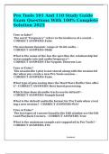 Pro Tools 101 And 110 Study Guide Exam Questions With 100&percnt; Complete Solution 2025