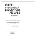 GUIDE FOR THE CARE AND USE OF LABORATORY ANIMALS 8TH EDITION
