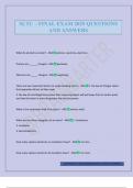 SLTC &ndash; FINAL EXAM 2025 QUESTIONS AND ANSWERS