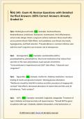 NSG 345- Exam &num;1 Review Questions with Detailed  Verified Answers 100&percnt; Correct Answers Already  Graded A&plus;