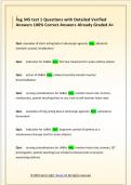 nsg 345 test 1 Questions with Detailed Verified  Answers 100&percnt; Correct Answers Already Graded A&plus;