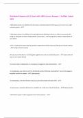Distributed Systems &lpar;ch&period;1&rpar; Exam with 100&percnt; Correct Answers &vert; Verified &vert;Latest  2025 