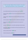 VMT BASIC PRACTICE TEST 1 EXAM 2025 QUESTIONS AND ANSWERS