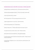 Distributed Systems Exam 1 with 100&percnt; Correct Answers &vert; Verified &vert;Latest 2025