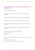 Distributed Systems Midterm 1 Exam lectures 1-13 with 100&percnt; Correct Answers &vert;  Verified &vert;Latest 2025 