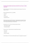 Distributed Systems Midterm Exam Review with 100&percnt; Correct Answers &vert; Verified  &vert;Latest 2025 