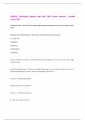 COMP212 Distributed Systems Exam with 100&percnt; Correct Answers &vert; Verified  &vert;Latest 2025 