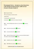 promulgated forms - champions school Questions  with Detailed Verified Answers 100&percnt; Correct  Answers Already Graded A&plus; 