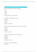 BUNDLE PACKAGE&colon;&colon;&colon;&colon;EGEE 101 &vert; Exams&vert; Questions with Correct Answers &vert; 100&percnt; Pass