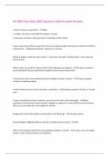 NC DMV Test Study 2025 Questions with Accurate Answers 