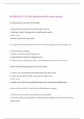NC DMV TEST 1-25 2025 Questions with Accurate Answers
