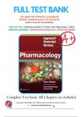 Test Bank For Lippincott Illustrated Reviews&colon; Pharmacology 8th Edition by Karen Whalen&vert;&vert;ISBN NO&colon;10&comma;1975170555&vert;&vert;ISBN NO&colon;13&comma;978-1975170554&vert;&vert;Chapter 1-48&vert;&vert;Complete Guide A&plus;&period;