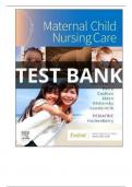 Maternal Child Nursing Care 8th Edition Marilyn J&period; &lpar;2025&rpar; Test Bank & Solutions Guide &lpar;All Chapters Rationalized&rpar; Latest A&plus; Ultimate Guide Expert Feedback&period;