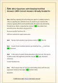 SERE 100&period;2 Questions with Detailed Verified  Answers 100&percnt; Correct Answers Already Graded A&plus;