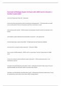 Essential Cell Biology Chapter 10 Exam with 100&percnt; Correct Answers &vert;  Verified &vert;Latest 2025 