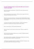 Essential Cell Biology Chapter 11 Exam with 100&percnt; Correct Answers &vert;  Verified &vert;Latest 2025