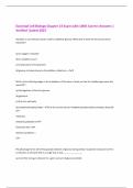 Essential Cell Biology Chapter 13 Exam with 100&percnt; Correct Answers &vert;  Verified &vert;Latest 2025
