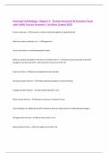 BUNDLE&colon;&colon; Essential Cell Biology  EXAMS AND STUDY GUIDES With Complete Solutions 2025&sol;2026
