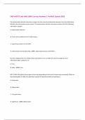 CAP FedVTE test with 100&percnt; Correct Answers &vert; Verified &vert;Latest 2025