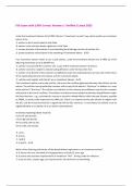 FSA Exam with 100&percnt; Correct Answers &vert; Verified &vert;Latest 2025 