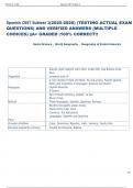 Exam &lpar;elaborations&rpar; CSET Spanish  