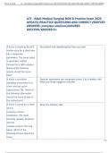 Exam &lpar;elaborations&rpar; ATI - Adult Medical Surgical NGN B  