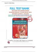 Test Bank for Understanding Pathophysiology 7th Edition by Huether, McCance, and Brashers