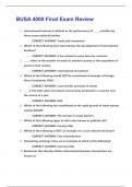 BUSA 4000 Final Exam Review  &vert; Questions and Answers &vert; 2025 Update &vert; 100&percnt; Correct