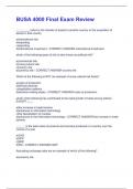 BUSA 4000 Final Exam Review  &vert; Questions and Answers &vert; 2025 Update &vert; 100&percnt; Correct
