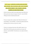 NU131 -Exam 3  &vert;COMPLETE AND DETAILED QUESTIONS AND ANSWERS &vert;  REAL EXAM QNA &vert; 2025 LATEST UPDATED 100&percnt; RATED CORRECT &vert; 100&percnt; VERFIED &vert; ALREADY GRADED A&plus;&vert;GUARANTEED TO PASS&excl;&excl;