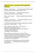 CMN 572 Exam 4 &ndash; Questions With Applicable Solutions