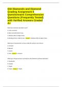 GIA EXAM Comprehensive Questions &lpar;Frequently Tested&rpar; with Verified Answers Graded A  Package Deal