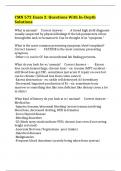 CMN 572 Exam 2&colon; Questions With In-Depth Solutions