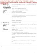 NURS611&vert;NURS 611 ADVANCED PATHOPHYSIOLOGY EXAM 2&sol;NEWEST UPDATE ALREADY A&plus; GRADED WITH EXPERT FEEDBACK &vert;BRAND NEW&excl;&excl;