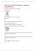 CLEET Phase 3 Private Investigator pt&period;1 Oklahoma Updated RATED A&plus; 