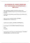 DHL INTERVIEW ATPL  NEWEST VERSION 2025  Exam  Guide Questions and Verified Answers &vert; 100&percnt; Correct&period;