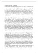 Grade 9 'An Inspector Calls' Model Essay - 