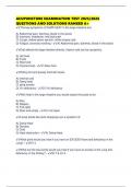 ACUPUNCTURE EXAMINATION TEST 2025&sol;2026 QUESTIONS AND SOLUTIONS RANKED A&plus;