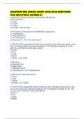 ACUPUNCTURE EXAMS SCRIPT 2025&sol;2026 QUESTIONS AND SOLUTIONS RANKED A&plus;